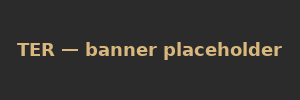 TER banner placeholder